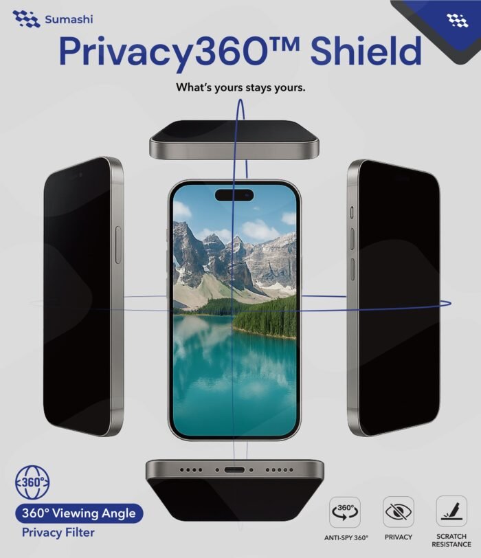 Privacy360™ Shield – 360° Privacy Tempered Glass - Image 3